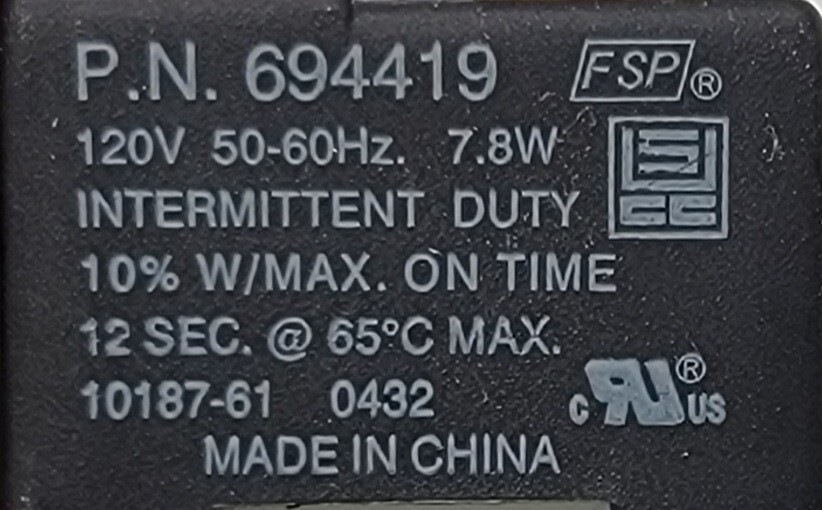 Genuine Dryer Whirlpool Buzzer Switch Part#694419
