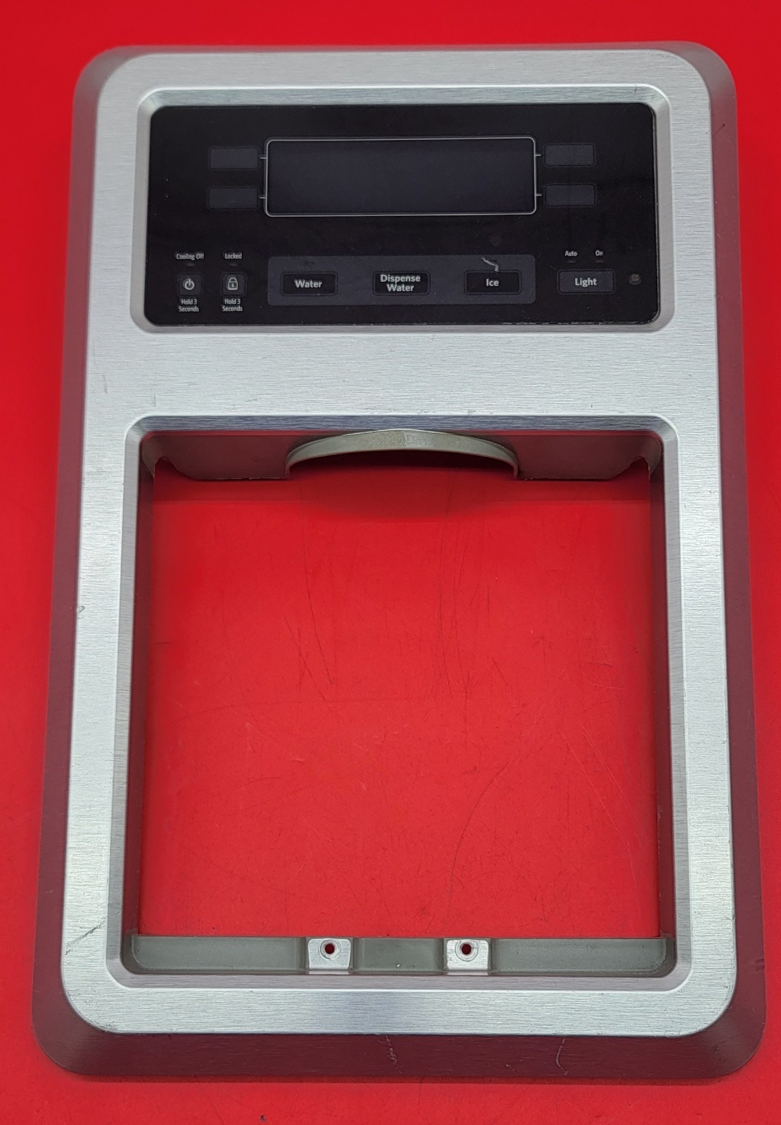 Genuine Refrigerator Kitchen Aid Dispenser Panel w/Board Part#W10207724