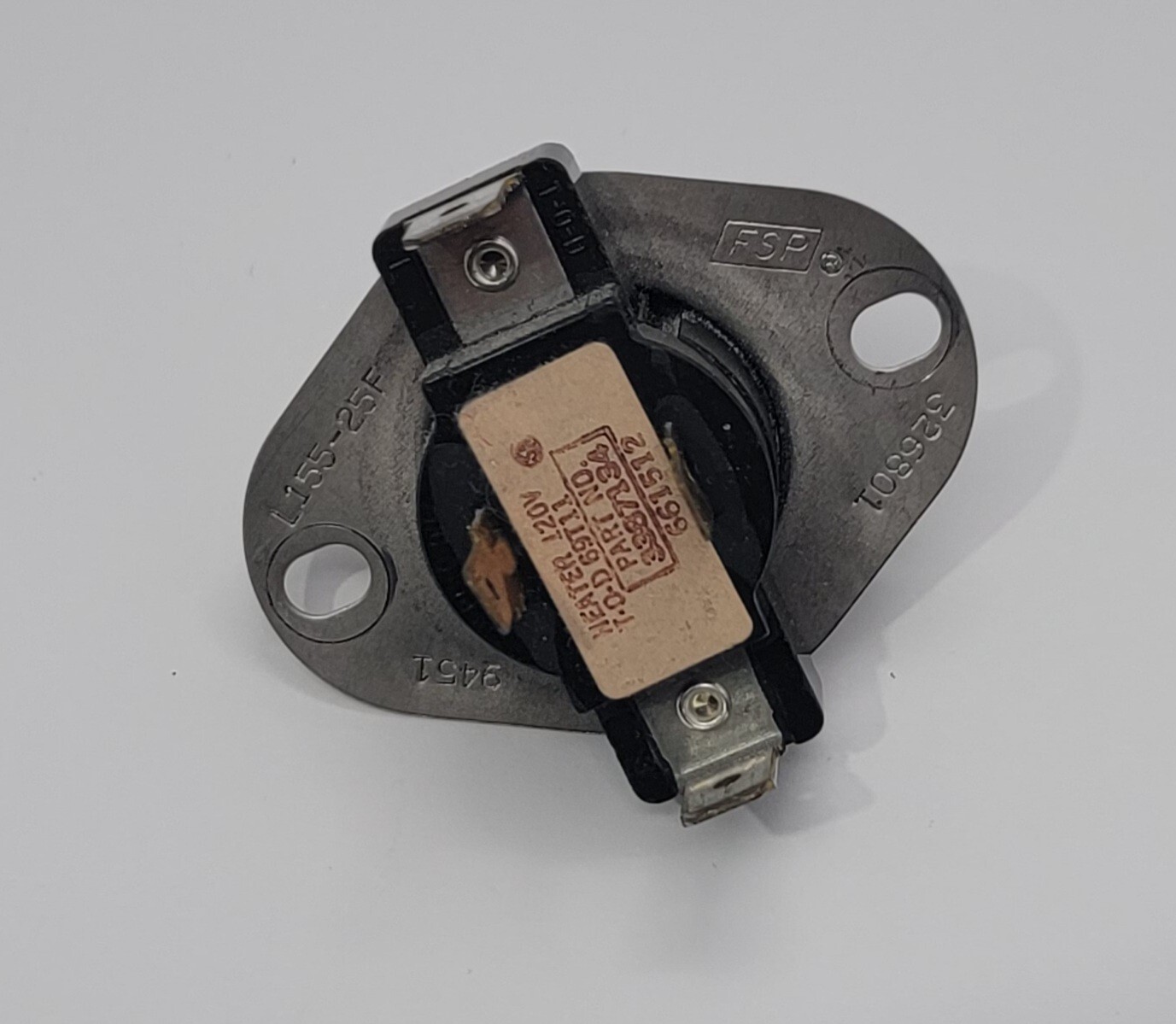 Genuine Dryer Kenmore Thermostat Part#3387134