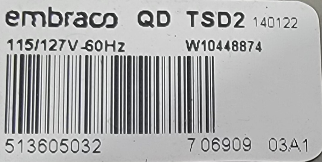 Genuine Refrigerator Jenn-Air Start Relay Part#W10448874