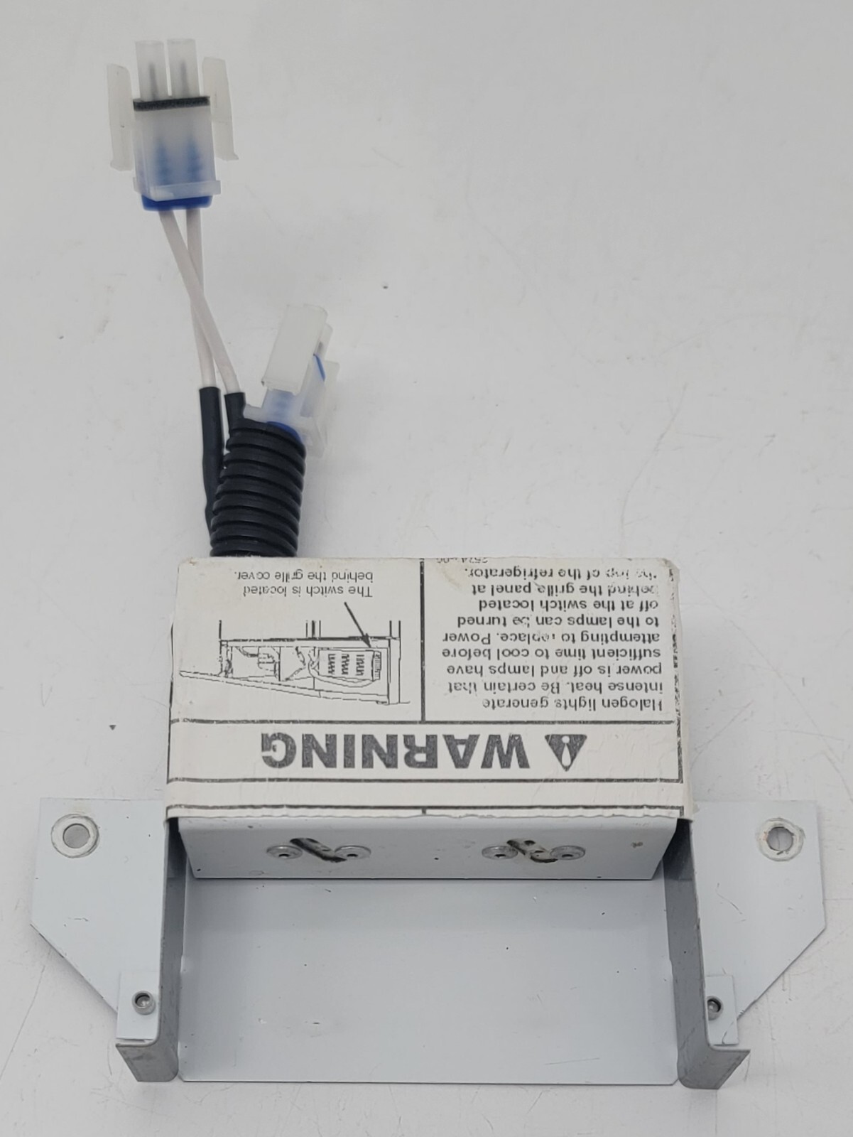 Genuine Refrigerator GE Monogram Bulb Housing Part#WR02X11226