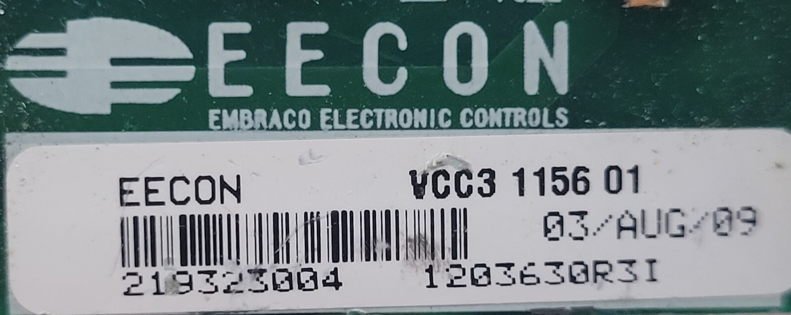 Genuine Refrigerator GE Circuit Board Part#219323004