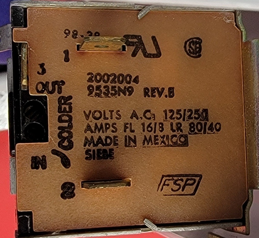Genuine Refrigerator Kitchen Aid Control Panel Part#1113627
