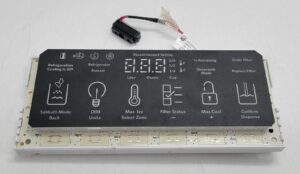 Genuine Refrigerator Kitchen Aid Display Control Board Part#W10677105