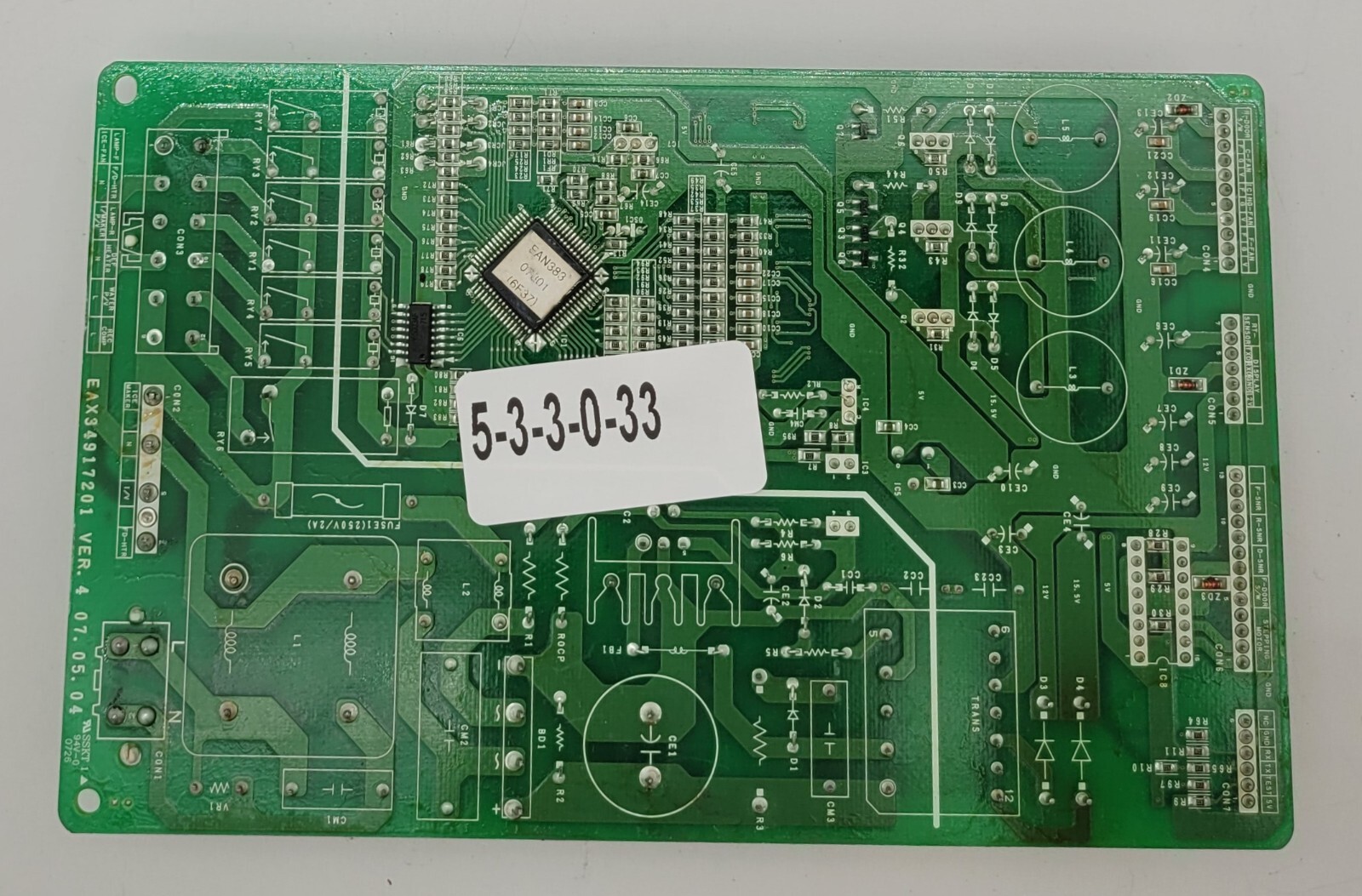 Genuine Refrigerator LG Circuit Board Part#EBR34917101