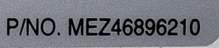 Genuine Refrigerator LG Ice Room Door Part#MEZ46896210