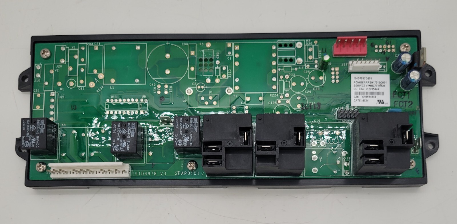 Genuine Double Oven GE Control Board Part#164D7019G001