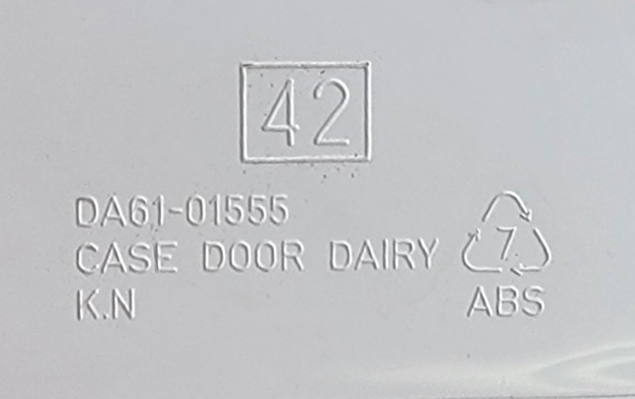 Genuine Refrigerator GE Dairy Bin Part#DA61-01555