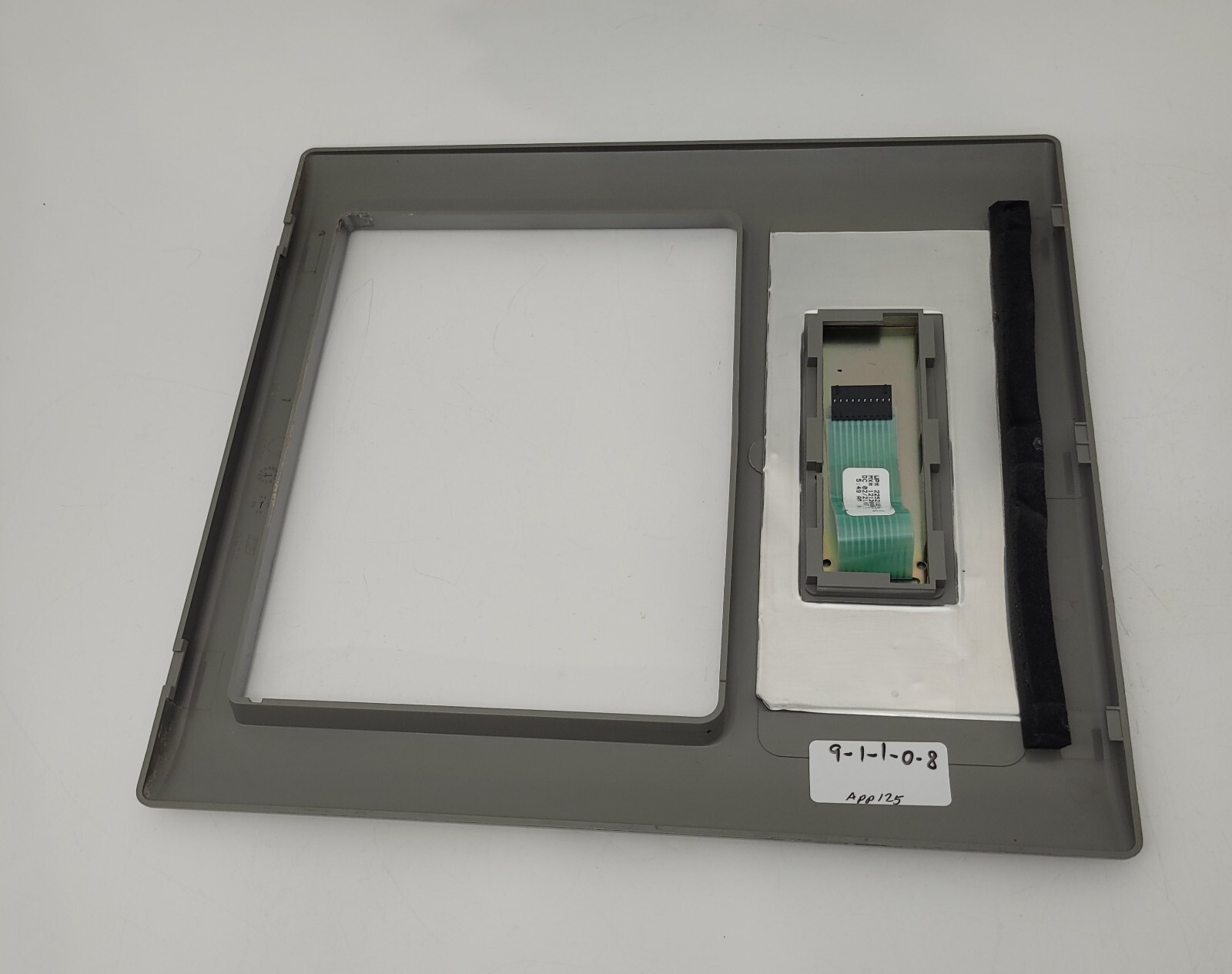 Genuine Refrigerator Kitchen Aid Dispenser Front Panel Part#121200001G 2252185