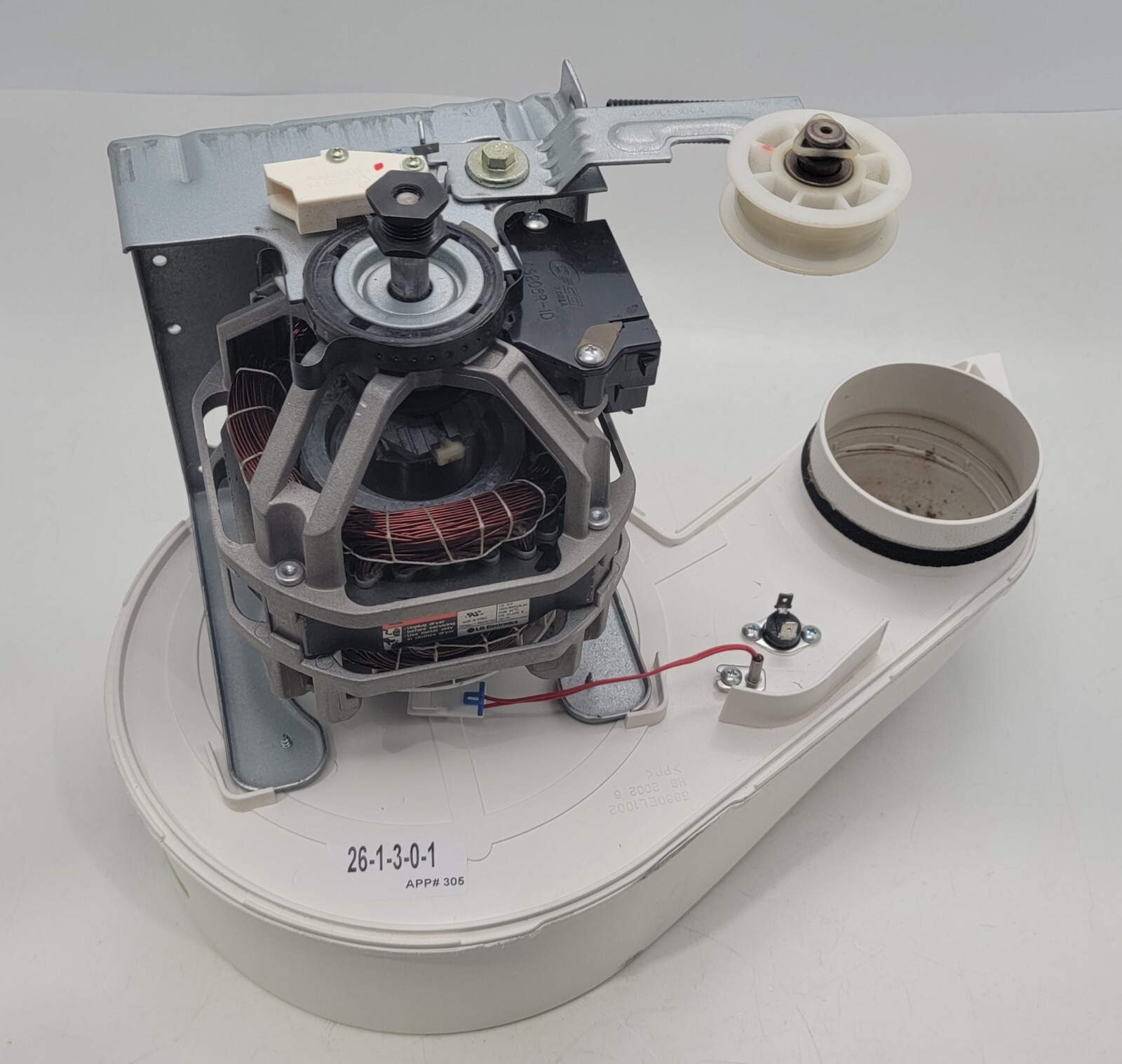 Genuine Dryer LG Motor w/Blower Part#4681EL1008A