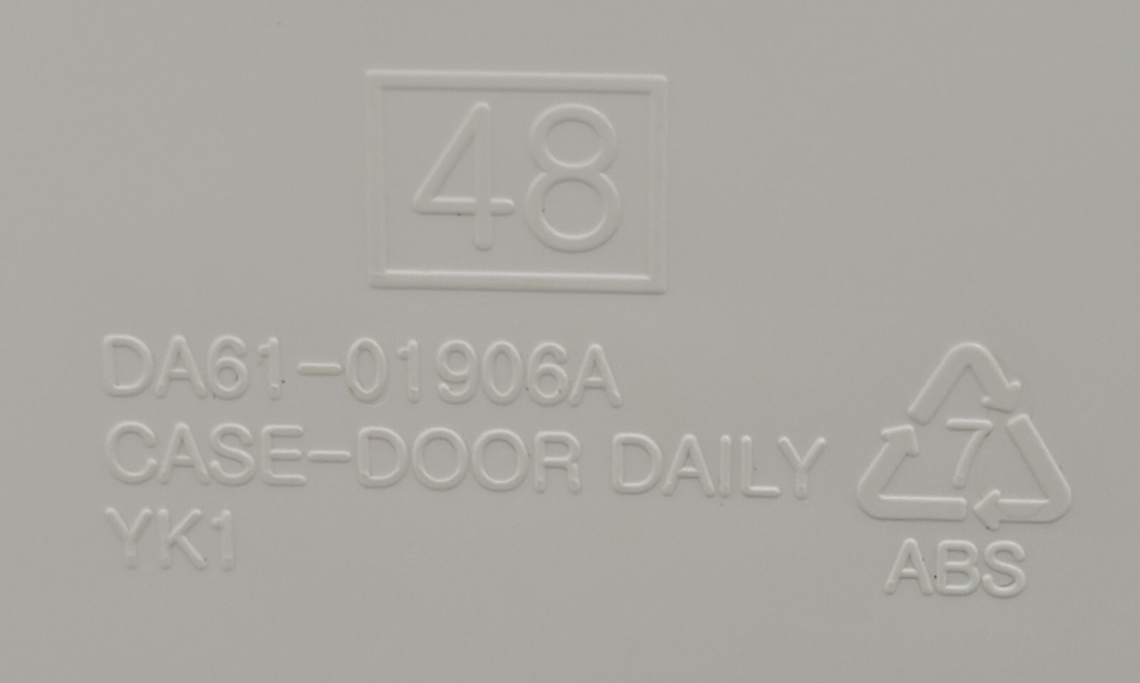 Genuine Refrigerator GE Dairy Bin Part#DA61-01906A WR22X10051