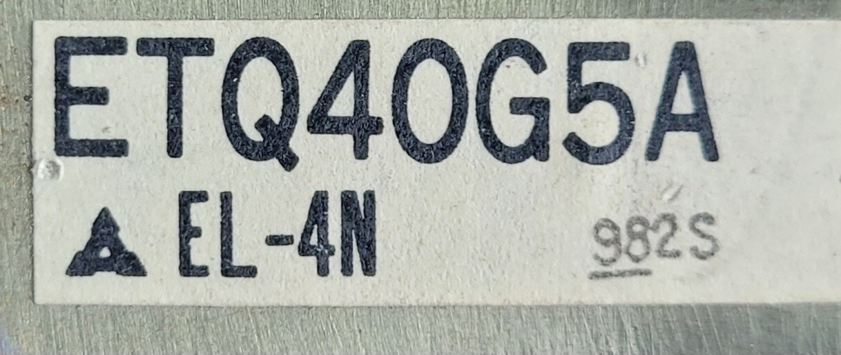 Genuine Cooktop GE Choke Coil Part#ETQ40G5A