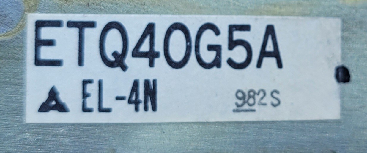 Genuine Cooktop GE Choke Coil Part#ETQ40G5A