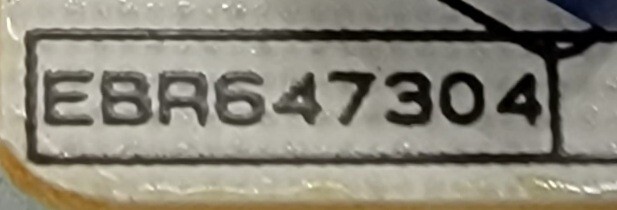 Genuine Refrigerator LG Buzzer Board Part#EBR647304