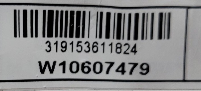 Genuine Refrigerator Kitchen Aid LED Light Set Part#W10607479