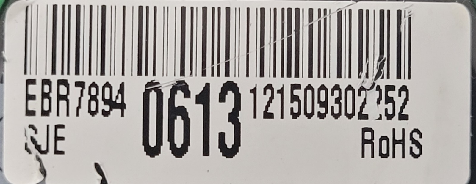 Genuine Refrigerator LG Circuit Board Part#EBR78940613