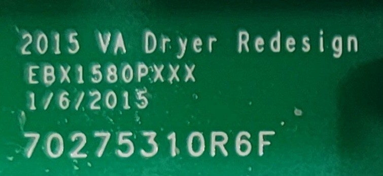 Genuine Dryer GE Control Board Part#234D2315G003 234D2164G003