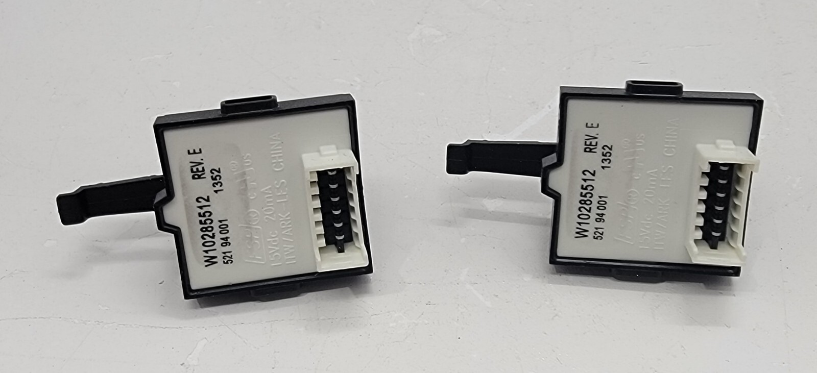 Genuine Refrigerator Kitchen Aid Selector Switch Set Part#W10285512