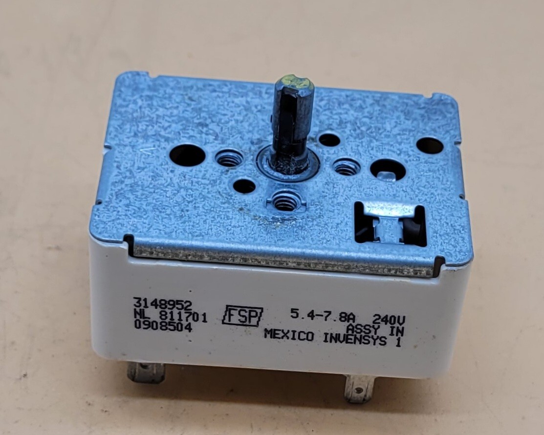 Genuine Oven Whirlpool Infinite Switch Part#3148952