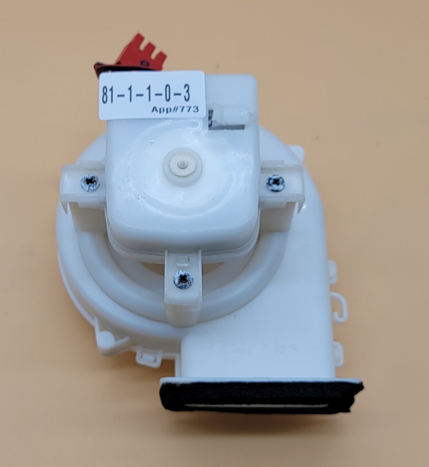 Genuine Refrigerator Kenmore Evaporator Fan Motor Part#3550JA2273