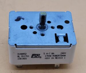 Genuine Oven Whirlpool Infinite Switch Part#3148952