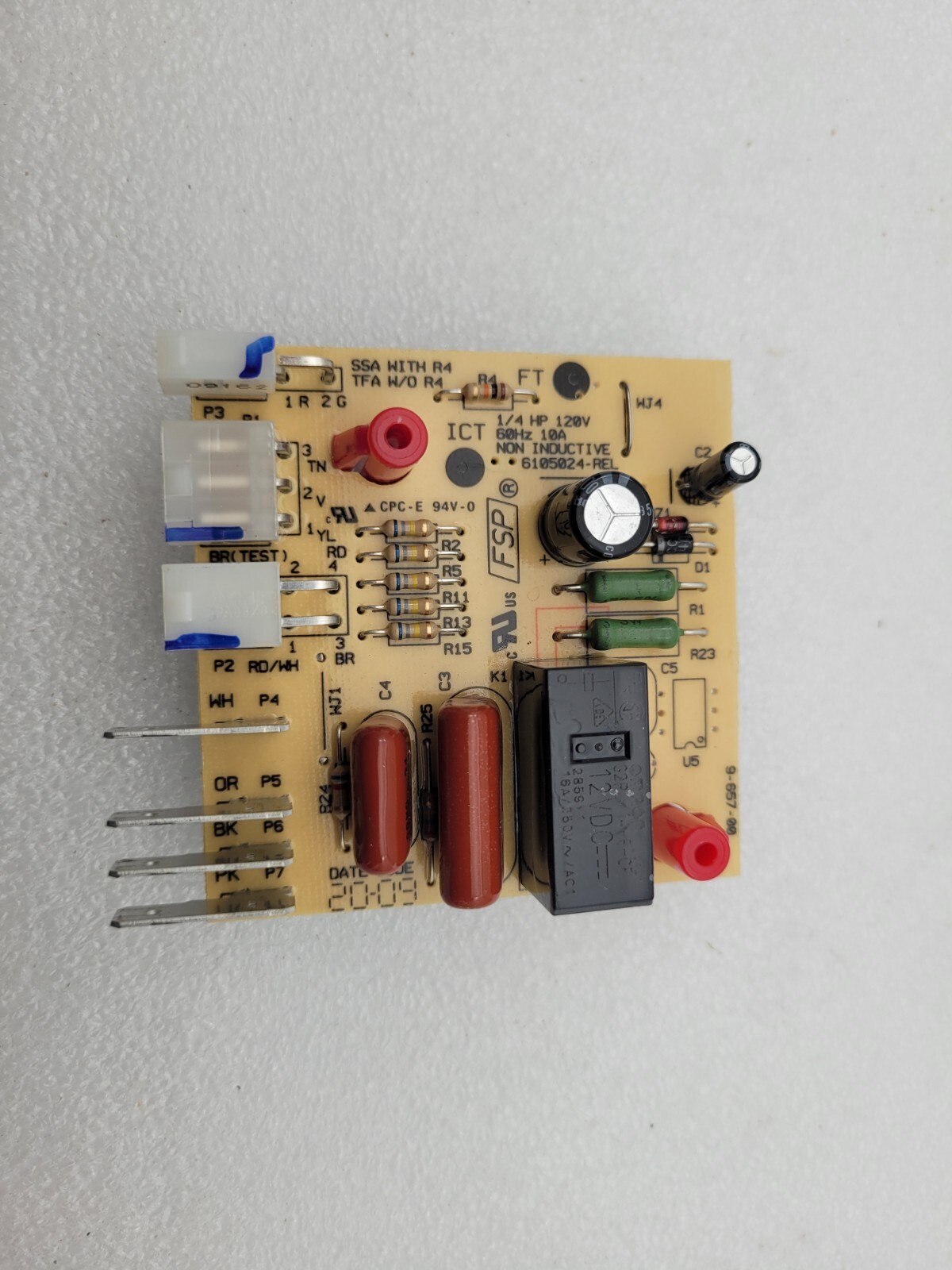 Genuine Whirlpool Refrigerator Defrost Control Board Part#W10135899