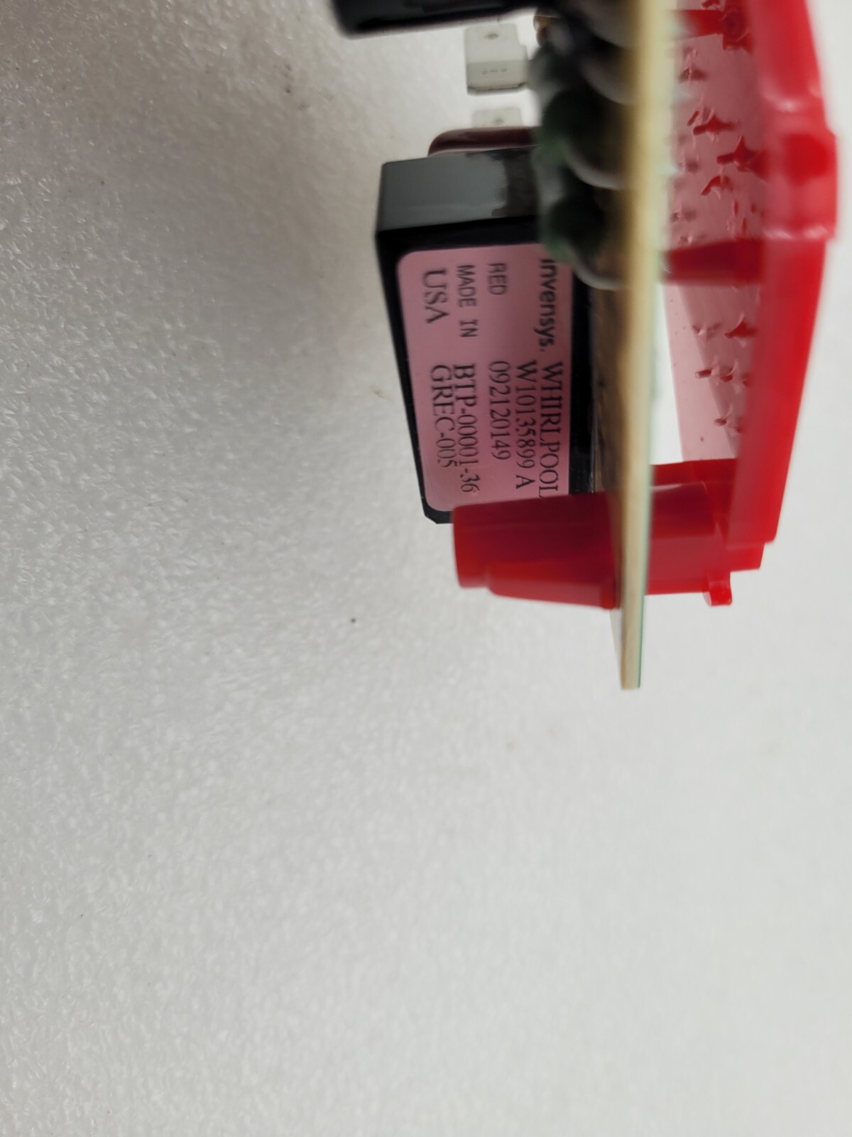 Genuine Whirlpool Refrigerator Defrost Control Board Part#W10135899