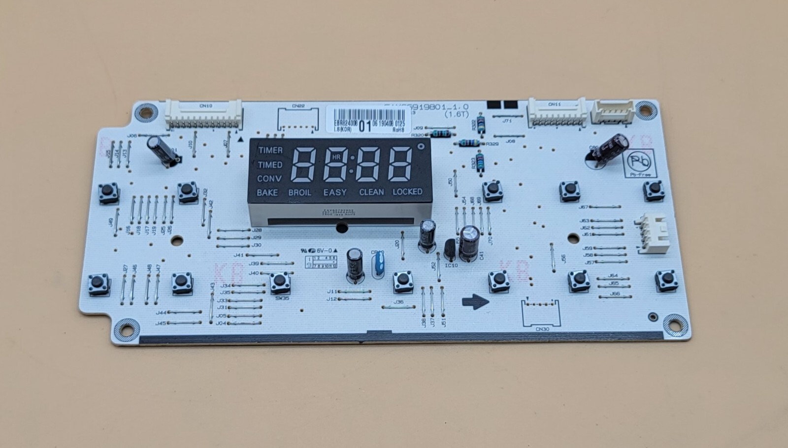 Genuine Oven LG Control Board Part#EBR82400801