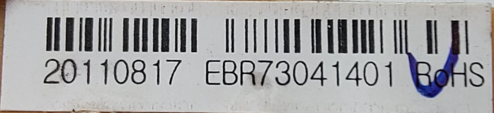 Genuine Refrigerator LG LED Control Board Part#EBR73041401
