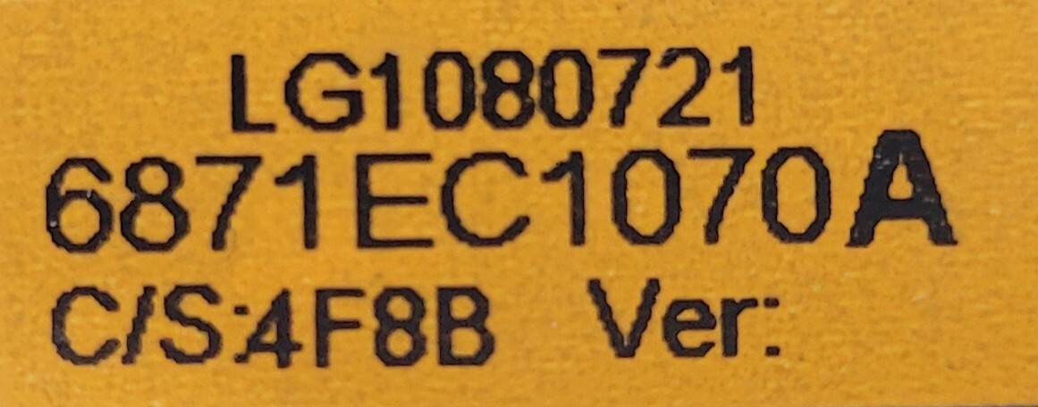 Genuine Washer GE Control Board Part#6871EC1070A EBR31945101