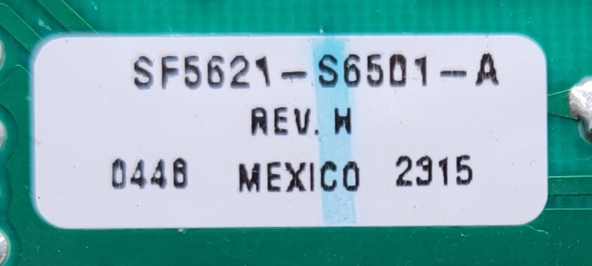 Genuine Oven Frigidaire Control Board Part#SF5621-S6501-A 316426501