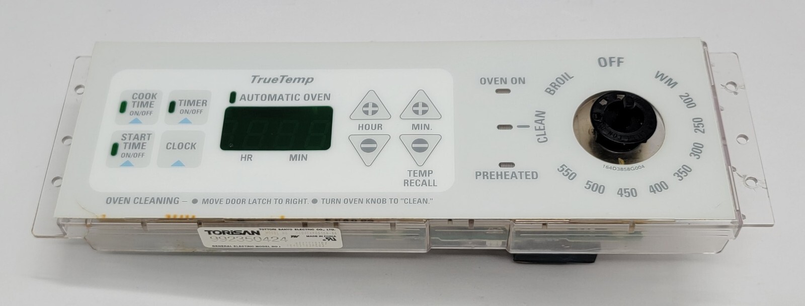 Genuine Oven GE Control Board Part#164D3762P002
