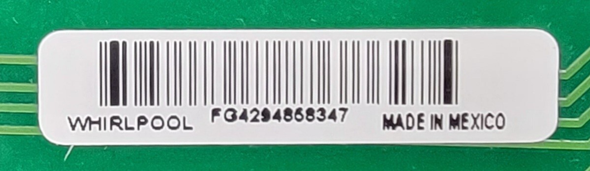 Genuine Dryer Kenmore Control Panel Part#8529879