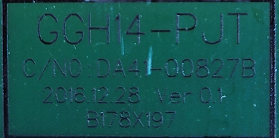Genuine Refrigerator Samsung Control Board Part#DA41-00827B