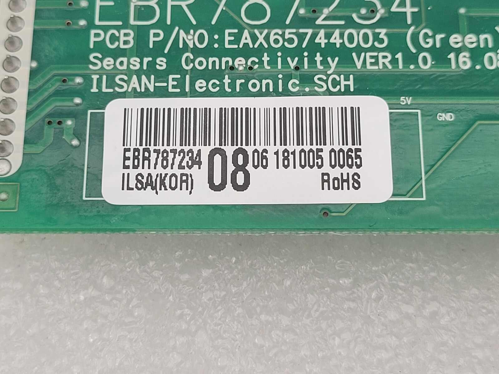 Genuine Kenmore Refrigerator Display Control Board Part#EBR787234