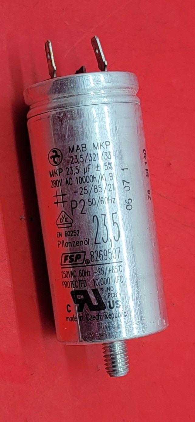 Genuine Dishwasher Whirlpool Capacitor Part#8269507