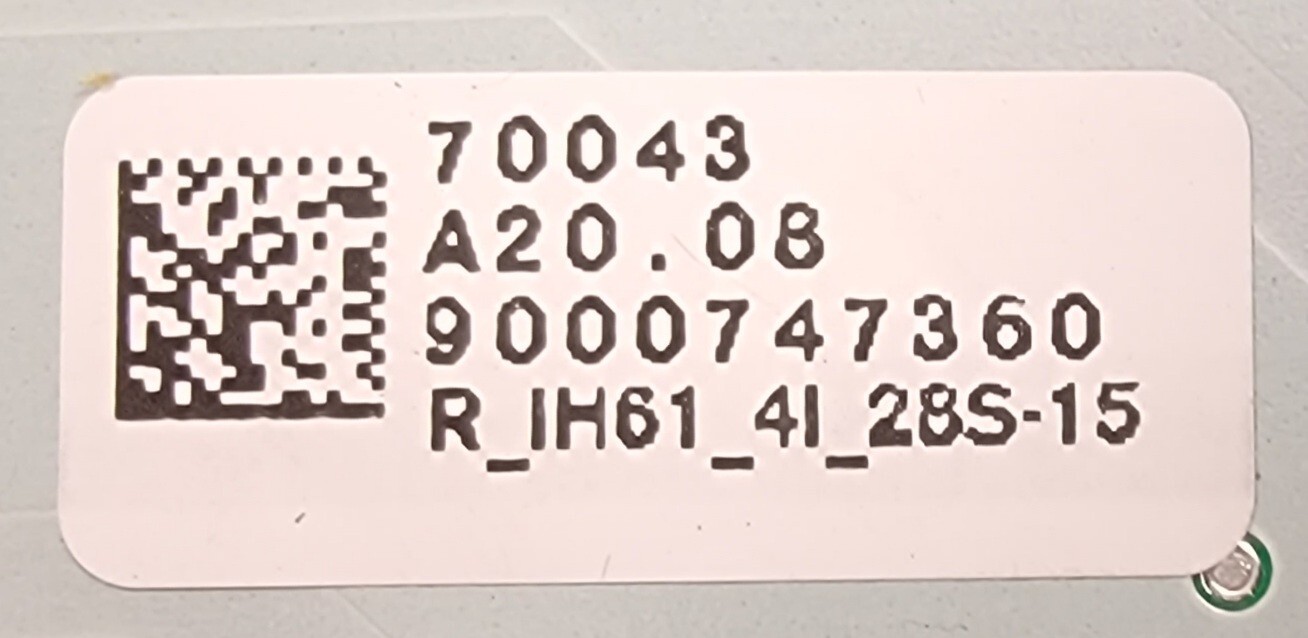 Genuine Cooktop Thermador Control Board Part#9000747360