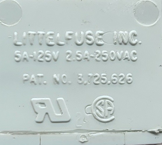 Genuine Refrigerator Sub-Zero Light Switch Part#3.725.626