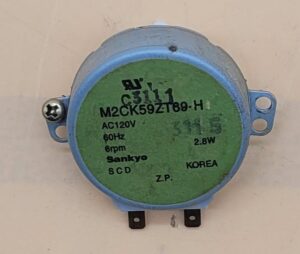 Genuine Microwave GE Turntable Motor Part#M2CK59ZT69-H