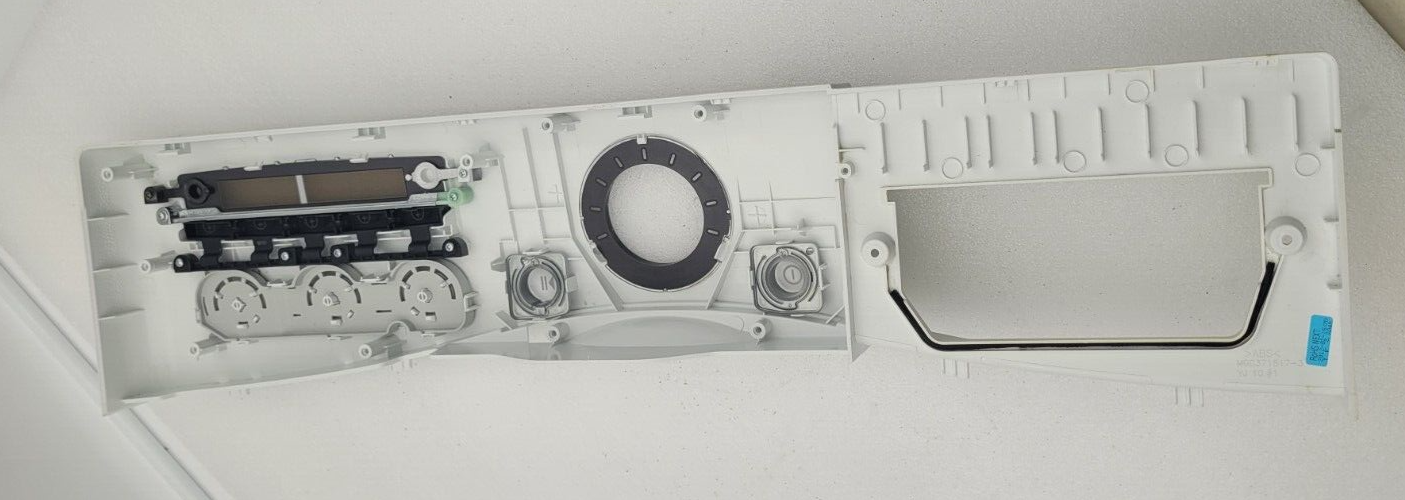 Genuine LG Front Load Washer Control Panel (NO BOARD) Part#MGC371817-3