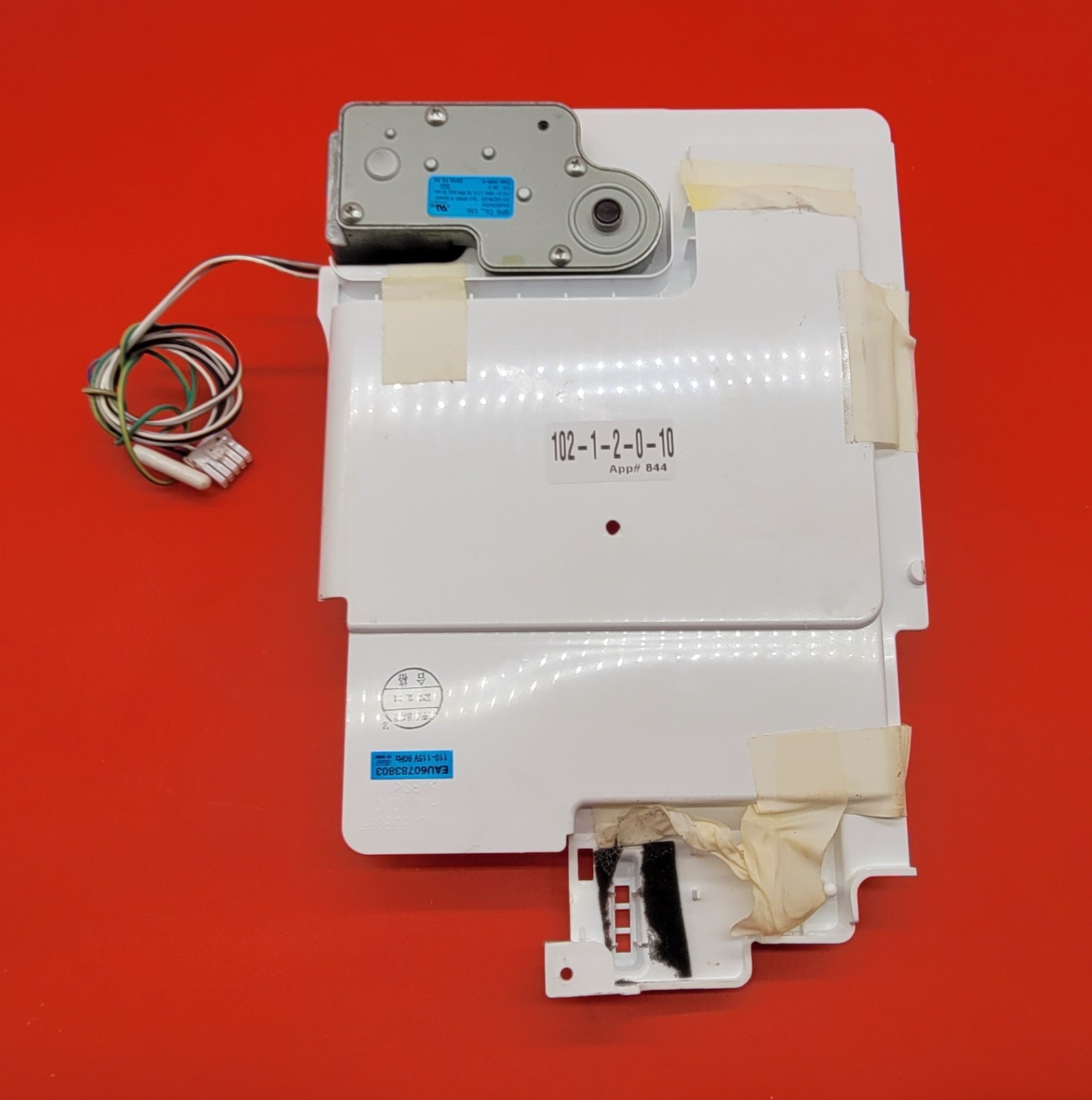 Genuine Refrigerator LG Auger Motor w/Bracket Part#EAU60784204