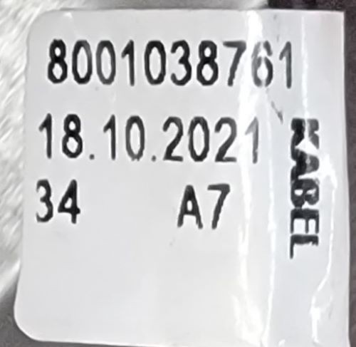 Genuine Refrigerator Thermador Top Panel Part#8001216419 8001038761