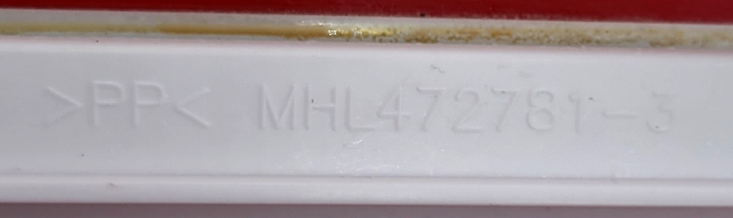 Genuine Refrigerator LG Glass Shelf Part#MHL472781-3