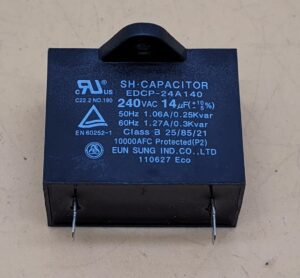 Genuine Refrigerator LG Capacitor Part#EDCP-24A140