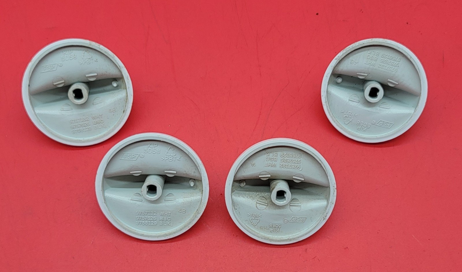 Genuine Oven Whirlpool Knob Set Part#9757132