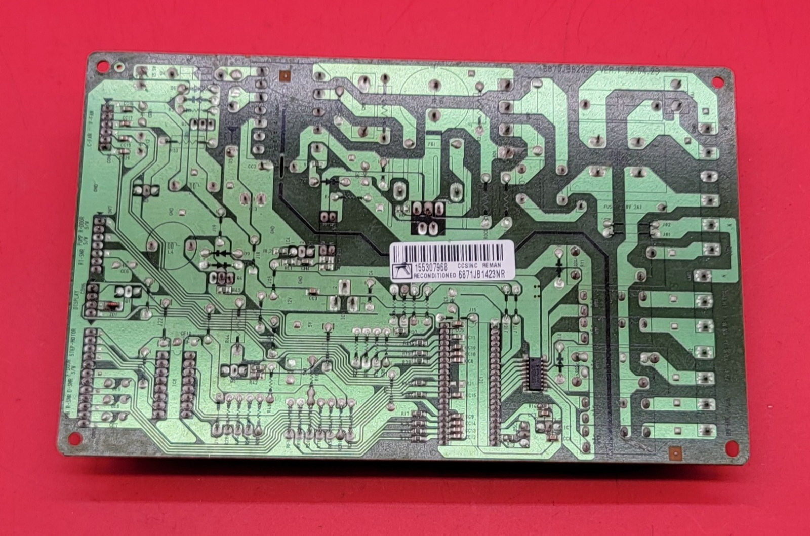 Genuine Refrigerator LG Control Board Part#155307968 6871JB1423NR