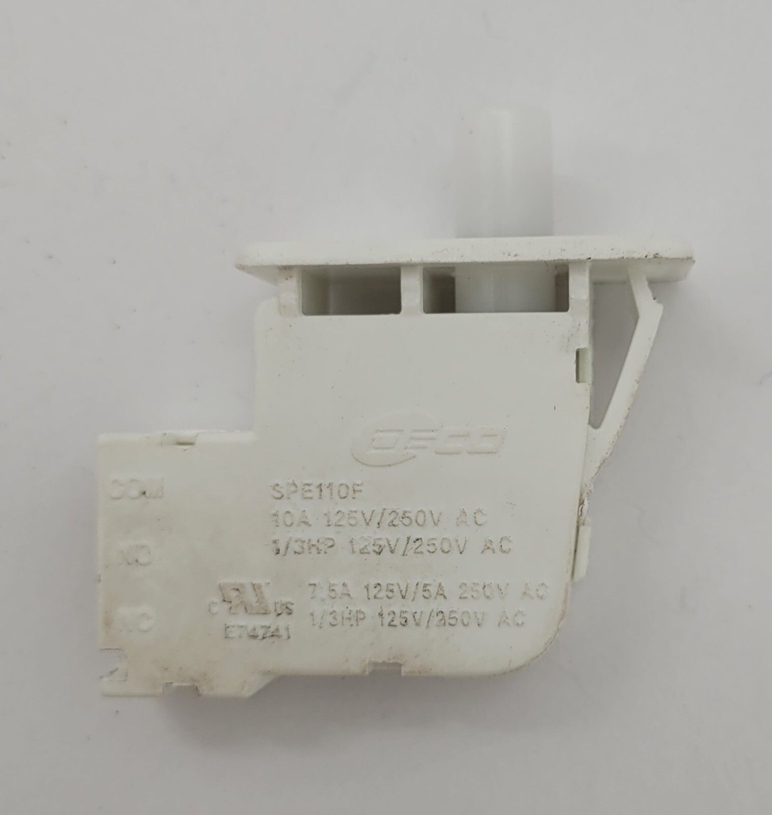 Genuine Dryer LG Door Switch Part#SPE110F