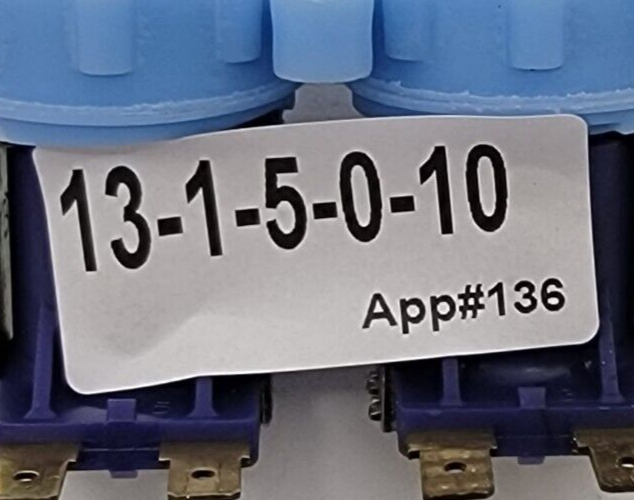 Genuine Refrigerator GE Profile Water Inlet Valve