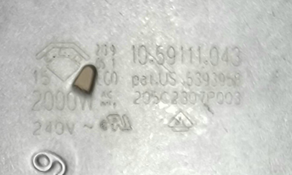 Genuine Oven GE Surface Element Part#205C2307P003