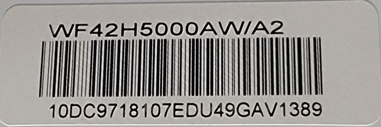 Genuine Washer Samsung Control Panel w/Board Part#DC97-18107E DC92-01802J